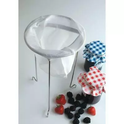 Jam Straining Kit Set Jelly Making Marmalade Preserve Stand Bag Strainer Nylon • £14.99