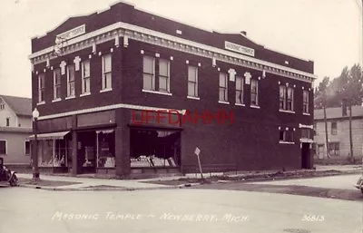 1947 Masonic Temple - Newberry Mi • $7.49