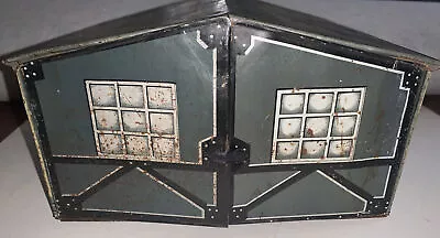 BING WESTERN GERMANY PRINTED TINPLATE GARAGE 19020’s ORIGINAL PATINA • $195