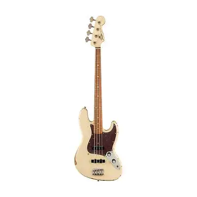Fender 60th Anniversary Road Worn 60s Jazz Bass Guitar Olympic White • $2382