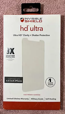 ZAGG Invisible Shield HD Ultra Clarity & Shatter Protection For 6.5 Inch IPhone • $12.95
