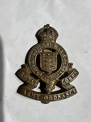£3 • Buy Original  WW1 WW2 Royal Army Ordnance Corps  Cap Badge