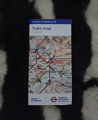 (1X) Nov 2022 London Underground Tube MapTFL Edition - Cover Do Ho Suh • £1.25