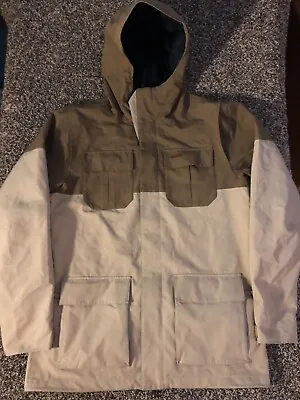 Mens Large Volcom Alternate Ski/Snowboard Lined Insulated Hooded Packable Jacket • $100