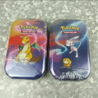 $40 • Buy Pokemon TCG Kanto Power B19 Dragonite And Mew Mini Tins - NEW, FACTORY SEALED