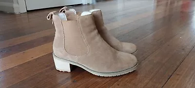 EVERUGG Leather Sheepskin Ankle Heels - Size 41 - UGG’s • $55