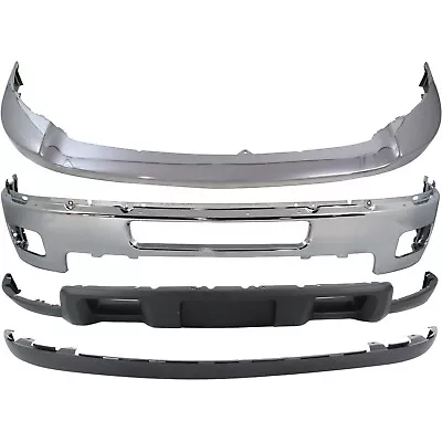 Front Bumper Kit For 2011-2014 Chevy Silverado 2500 HD - Trim And Air Deflector • $608.60