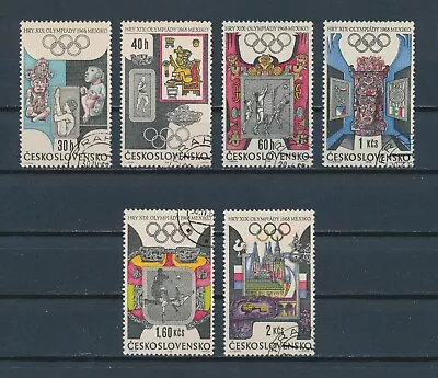 Czechoslovakia  1531-6 Used Mexico City Olympics 1968 • $1.09