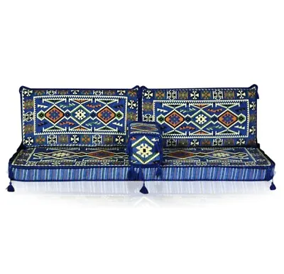 Cushion Sofa Oriental Corner Lounge Couch Pillows Cover Arabic Turkish Ottoman • $179