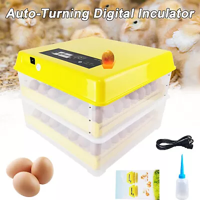 ✅96 Eggs Incubator For Hatching Egg Full Automatic Turning Duck Chicken Quail • $85.99