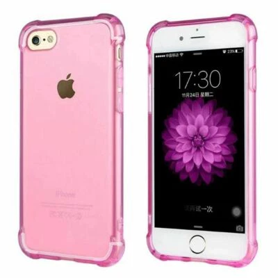 $4.49 • Buy Clear Case For IPhone 12 11 Pro Max XR XS 7 8 SE Shockproof Silicone Protective