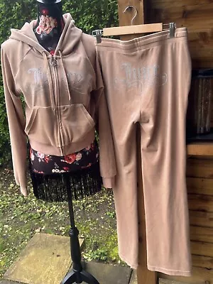 Juicy Couture Tracksuit Velour Diamond  • £50