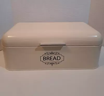Vintage Allgreen Bread Box Container - Cream • $35