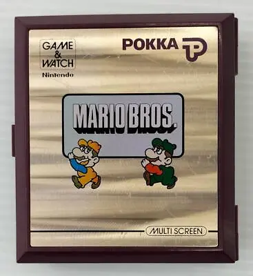 NINTENDO GAME ＆ WATCH Game Watch Mario Bros. MW-56 POKKA - Japan Game • $181