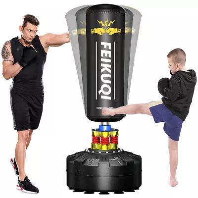 Heavy Boxing Punching Bag Training  Kicking Sport Stress Boxing MMA Workout GYM • $132.99