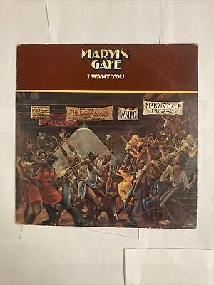 Marvin Gaye – I Want You 1976 LP Tamla – T6-342S1 • $22.95
