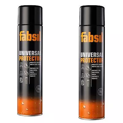 Fabsil Universal Protector Spray 2 Bottles X 400ml Waterproofer Sealant Awning • £19.98