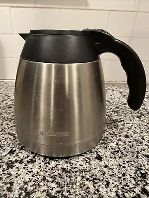 Mr Coffee Thermal Insulated Stainless Steel Carafe Pot 6.5” Almost 7” • $12.49