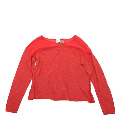 Miss Captain Trend Women's Top UK 14 Red Cotton With Other • £8.70