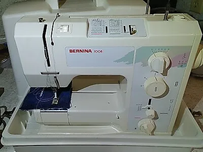 Bernina 1008 Mechanical Sewing Machine / Includes Pedal & Carrying Case Exc Cond • $699.95
