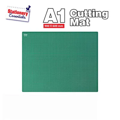 A1 Cutting Mat Non Slip Self Healing Printed Grid Lines Art & Craft 900 X 600 Mm • £14.95