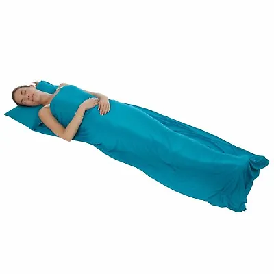 Craghoppers NosiLife Sleeping Bag Liner (Camping Backpacking Hostel Hotel) • £19.95