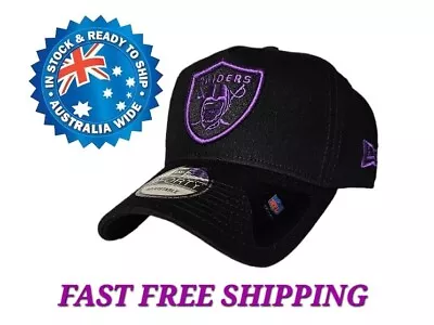 Oakland Las Vegas Raiders Nfl New Era 9forty Black & Purple Snapback Cap Hat Nba • $35