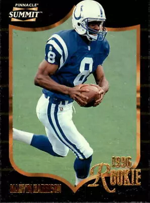 1996 Summit Football Card #174 Marvin Harrison Rookie • $1.99