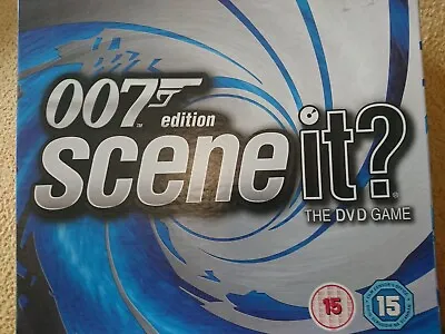 James Bond 007 Scene It ? The Dvd Game The Official Bond Trivia Game With Movie • £12.99