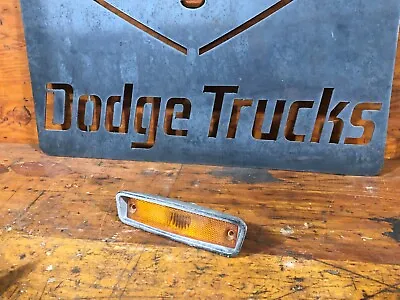 72-80 Dodge Truck LH Front Fender Turn Signal Light Lens Powerwagon Ramcharger • $25