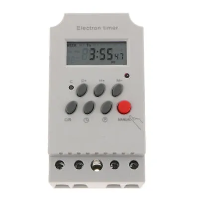 12V DC AC Digital Weekly Programmable Power Timer Time Relay Switch • £10.08
