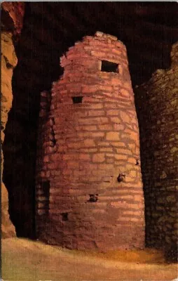 Vintage Watch Tower Ruins MANITOU CLIFF DWELLINGS Colorado Postcard  • $4.99