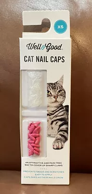 Well And Good XS Cat Nail Caps Pink/Clear • $4