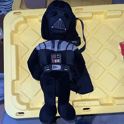Star Wars 20” Darth Vader Plush Backpack 2011 Disney Animations • £9.64