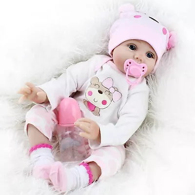 22  Reborn Dolls Baby Handmade Realistic Soft Vinyl Silicone Newborn Toy Gifts • $52.01