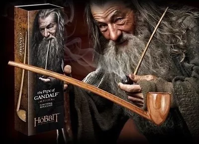 The Hobbit Lotr Pipe Of Gandalf Official Functional Prop Replica 9  Brand New • $441.56