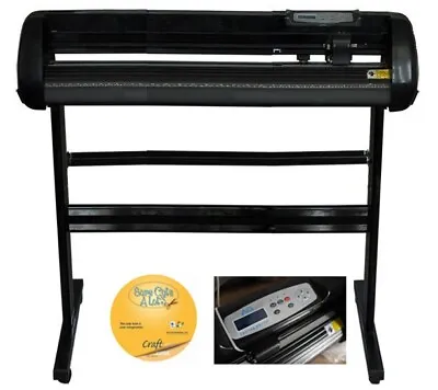 500g Vinyl Cutter Cutting Plotter Machine 34in Vinyl Cutter Plotter With Stand • $377.36