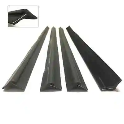 Mercedes Benz W123 Door Window Seal Belt Window Rubber Scraper Brushes 4 PC • $69.99