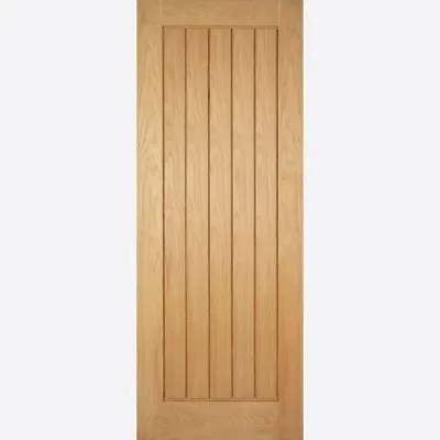 LPD Internal Mexicano Oak Pre Finished Solid Cottage Style Doors BAD FACE & EDGE • £34.99