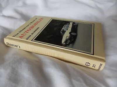 The Observer's Book Of Automobiles • £5.50