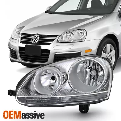 Fit 2006 2007 2008 2009 Volkswagen Jetta GTi Driver Left Side Halogen Headlight • $58.50