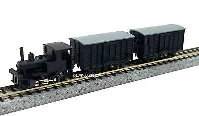 N Scale Tsugawa Orenstein & Koppel Steam Locomotive & Boxcar & Brake Van 3 Cars • $199.99