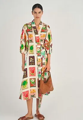 $420 • Buy Oroton Flower Stamp Print Dress
