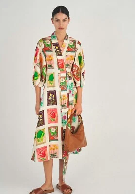 $420 • Buy Oroton Flower Stamp Print Dress