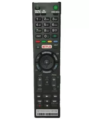 Remote Control For Sony Netflix TV RMT-TX100A  • $16.99