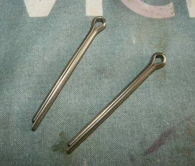 VW Type 2 Rear Hub Stainless Cotter Pins Bay Camper T2 Bus Split Screen Pair • $4.18