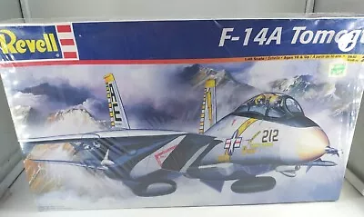 2005 Revell F-14A Tomcat 1:48 Jet Aircraft Model Kit #85-5803 Factory Sealed  • $36