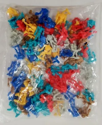 100 Pc WARBOTS Robot Plastic Figures Bulk Bag 1.25  TALL Great Detail! • $11.98