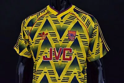 £499 • Buy GUNNERS Bruised Banana True 1991-93  Adidas Arsenal Away Shirt SIZE 40-42 M Mens