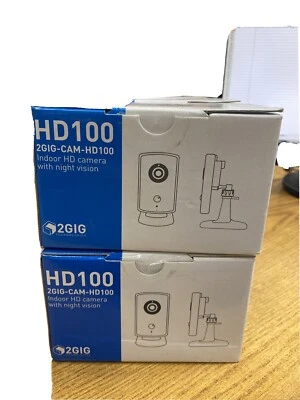 $20 • Buy 2Gig-Cam-HD100 Indoor HD Wireless WiFi Cameras Night Vision NEW